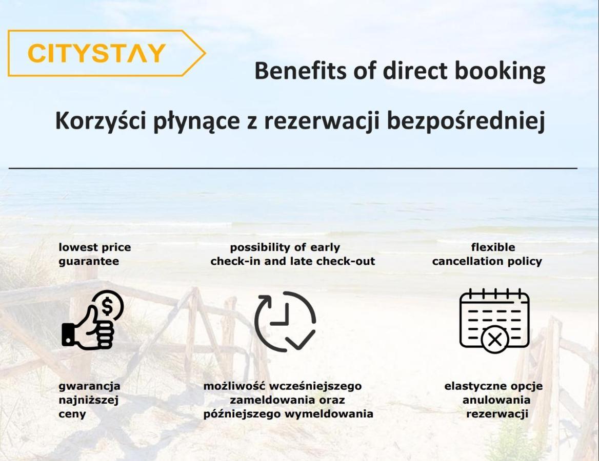 גדנסק Citystay Ambra Waterlane Apartment מראה חיצוני תמונה